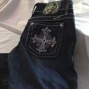 Miss Me Rhinestone studded Jeans